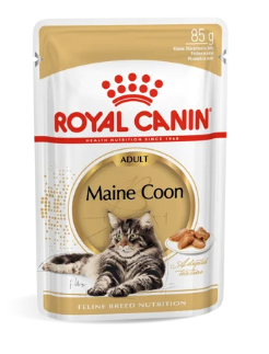 Royal Canin Maine Coon Adult влажный корм для кошек, кусочки в соусе, 85 гр - фото 5690