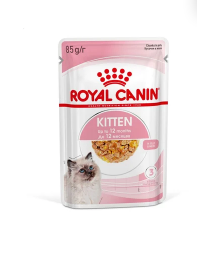 Royal Canin Kitten влажный корм для котят, кусочки в желе, 85 г - фото 5721