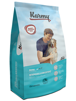 Karmy Hypoallergenic Mini Ягненок, сухой корм для собак мелких пород, 2 кг - фото 6935