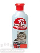 БиоВакс шампунь  для длинношерстных кошек с экстрактами вереска и боярышника, 355 мл