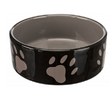Trixie миска "Лапки" керамика для собак, 0,3 л