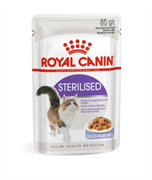 Royal Canin Sterilised влажный корм для кошек, кусочки в желе, 85 г