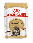 Royal Canin Maine Coon Adult влажный корм для кошек, кусочки в соусе, 85 гр