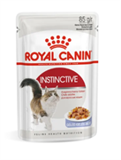 Royal Canin Instinctive влажный корм для кошек, мелкие кусочки в желе, 85 г