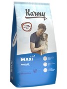 Karmy Maxi Junior Индейка, сухой корм для щенков крупных пород, 14 кг
