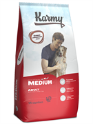 Karmy Medium Adult Индейка, сухой корм для собак средних пород, 14 кг