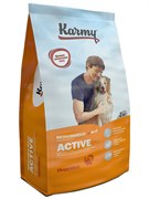 Karmy Active Medium & Maxi Индейка, сухой корм для собак средних и крупных пород, 2 кг