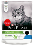 PRO PLAN Sterilised Кролик, сухой корм для стерилизованных кошек, 200г