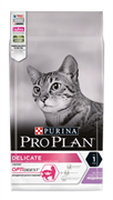 PRO PLAN Delicate Индейка, сухой корм для кошек, 1,5кг