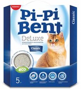 Pi-Pi-Bent Deluxe Комкующийся наполнитель премиум-класса из природной бентонитовой глины 5 кг