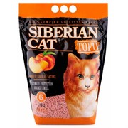 Сибирская кошка Тофу Персик на 12 литров