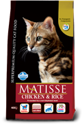 Farmina Matisse для взрослых кошек, курица и рис,  400 гр