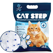 Cat Step Наполнитель впитывающий силикагелевый 15.2 л