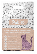 Pet-it Наполнитель Тофу лаванда 2,5 кг (6 л)