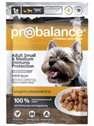 Probalance полнорационный сухой корм для взрослых собак, склонных к аллергии и c чувствительным пищеварением, с курицей, 85 гр