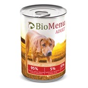 Bio Menu adult влажный корм для собак, мясное ассорти, 410 гр