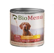 Bio Menu adult влажный корм для взрослых собак, с индейкой, 750 гр